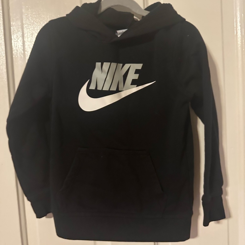 Nike Black Sweatshirt with White Logo